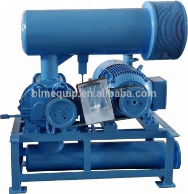 China Industrial Blower 10KPA~100Kpa High Pressure Industrial Roots Blower For Water Treatment Equipment for sale