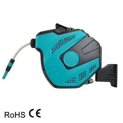 China 20/25/30/35M Auto Wall Mounted Adjustable Automatic Water Hose Retractable Hose Reel for sale