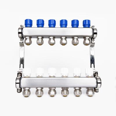 China Heater Parts HVAC 304 Stainless Steel Technical Parts Sales Under Floor Heating Miscellaneous Plumbing Manifold for sale