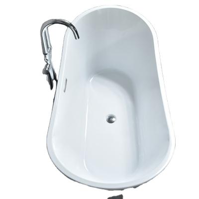 China Modern White Free Standing Bath Designer Bathroom Bathtub 1500*750*720mm for sale