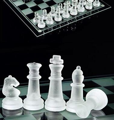 China Education; Fun All Kids Glass Chessboard Set Family Game Set for sale