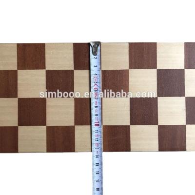 China 2017 Hot Sales Stocked Full Wooden Folding Chess for sale