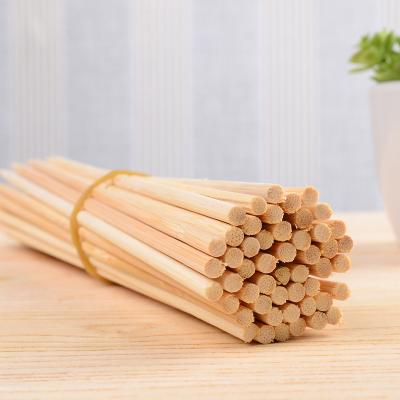 China BBQ Tool Customized Welded Round Bamboo Sticks BBQ Bamboo Skewers for sale