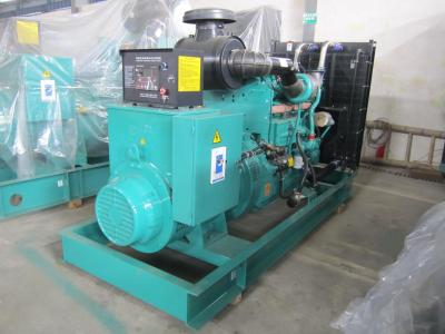 China 3 Phase 4 Wire Open Diesel Generator  400KW / 500KVA Cummins KTA19-G3A for sale