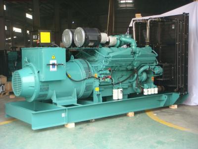 China 1000KVA Water Cooled Diesel Generator Cummins Power KTA38-G5 1500RPM for sale