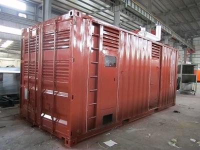 China Container Diesel Generator KT38-GA Powered 750KVA  , Containerized Generator for sale