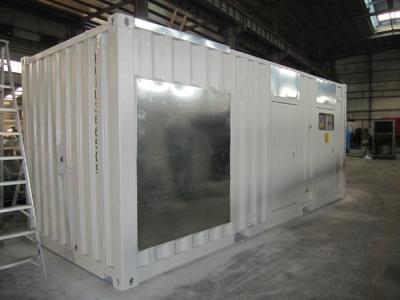 China 20ft Containerized Diesel Generators , Cummins KTA50-G3 Power 1000KW Diesel Genset for sale