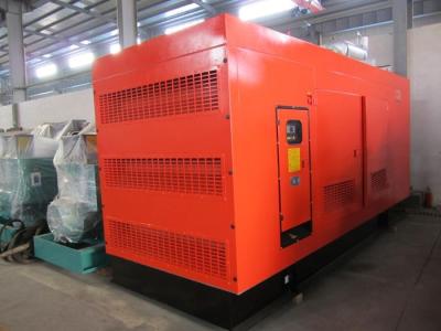 China Soundproof Generator 500KW / 625KVA Silent Type Diesel Generator With ATS for sale