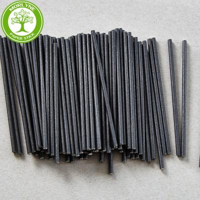 China Clean Colored Paper Stick for Cotton Swab Bud in Black Gray Blue Pink or Custom Colors for sale