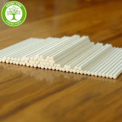 China Environmental protection certification cotton stick 2.5*72mm cotton swab paper stick for sale