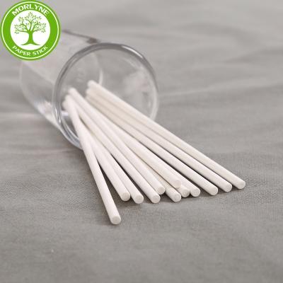 China Environmental protection certification 3.5*130mm safer for kids lollipop paper stick for sale