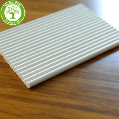 China Environmental protection certification 3.6*80mm safer for kids lollipop paper stick for sale