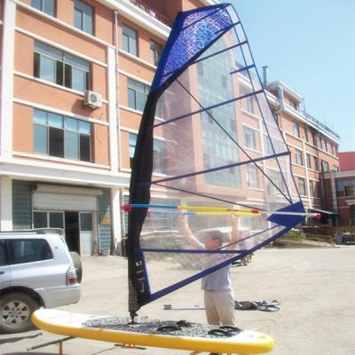 China Point + Inflatable PVC Kitesurfing Hydrofoil Wing Surf Paddle Board Windsurf Board for sale