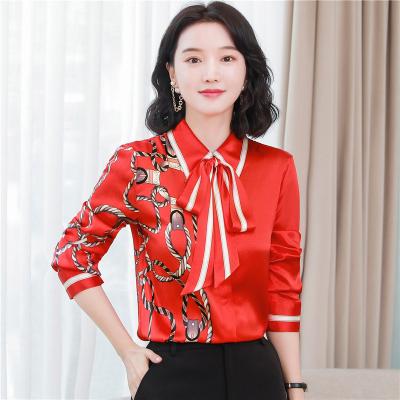 China Spring Autumn Long Sleeve Shirts Tops Blusas Mujer Blouses 2022 Fashion Printing Ladies Women QUICK DRY Shirts for sale