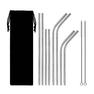 China Hot Selling Stainless Steel Straws Various Colors In Various Colors Environmental Friendly Reusable Straws Special Design Straws for sale