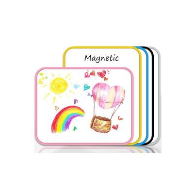 China School/Office/Home Teaching Customized Easy Writing Kids Painting Portable Mini Laptop Pink Double Sided Sublimation White Dry Erase Board for sale