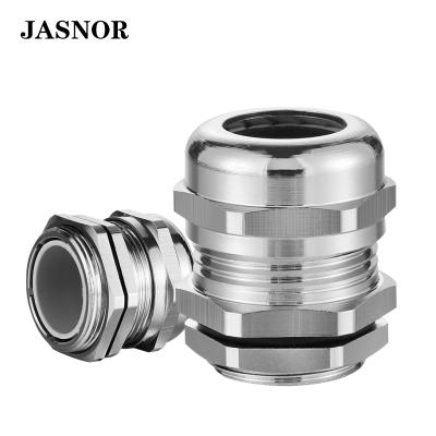 China Electrical Machinery Cable Gland 1/2 NPT m50 m63 Metal Explosion Proof Waterproof Cable Gland for sale