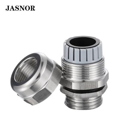 China Automation Equipment Good Quality European Rohs IP68 Stainless Steel Metal Explosion Proof Waterproof Cable Gland for sale