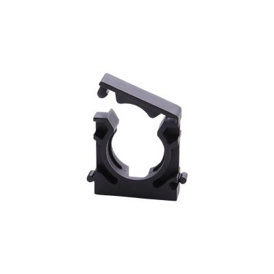 China Fixed Frame High Quality Black Fixed Frame Low Price Nylon Bellows Pipe Clamp for sale