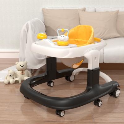 China Baby Bao Bao Learn To Walk Lovely Shape Baby Walker Durable Pink Green Orange Baby Walker Push Walker Bicycle for sale