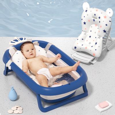 China Foldable New Products New Style Plastic Baby Pool Tub Baby Bath Foldable Newborn Bath Seat for sale