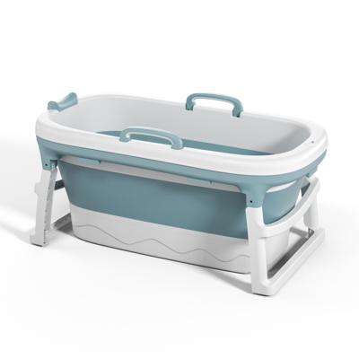 China Without cover wholesale hot sale 113CM home lower massage portable folding freestanding tub for adult for sale