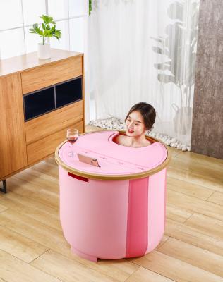 China Without Cover Customizable High Quality Modern Design Cheap Movable Plastic Bathtub Foldable For Adult for sale