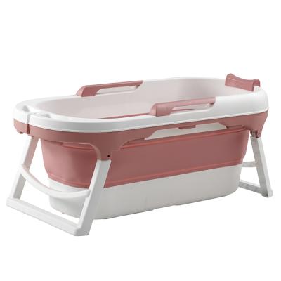 China 2021 Safety Non-slip Portable Foldable Adult Bathtub 140CM Free Customizable Wholesale Foldable for sale