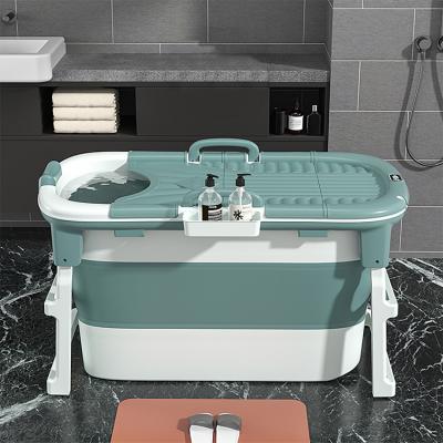 China 2021 Wholesale Customizable Height 120CM Wholesale Customizable Household Portable Folding Plastic Adult Bathtub for sale