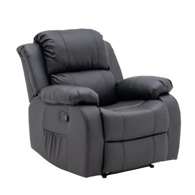 China Automatico reclinable de cuero de estilo de massage d'europeo de Silla de cuero de moderno de masaje de sofa reclining individual manual d'electrico for sale