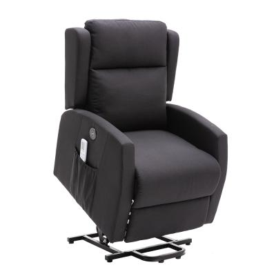 China European Recliner Massage Style Recliner Sofa Massage Function Modern Linen Fabric Sofa Chair for Home Office for sale