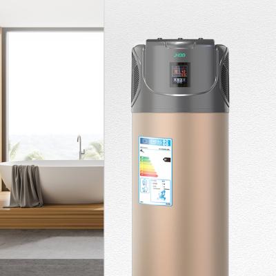 China Outdoor Domestic Hot 300L Water-air To Sprinkle All In One Heat Pump Heater Household Hot Water for sale