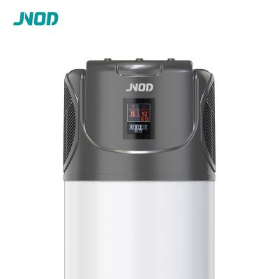 China JNOD R134A outdoor all-in-one heatpump for efficient heating source domestic hot air water heaters for sale