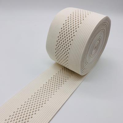 China Custom 9cm Abdominal Elastic Band Breathable High Quality Nylon Mesh Elastic Band for sale