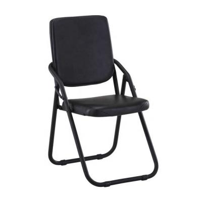 China Contemporary Wholesale Conference Metal Church Folding Garden Chair With Cushion for sale