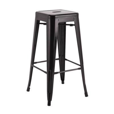 China Wholesale Contemporary All Kinds Colorful Modern Iron Metal Bar Stool Outdoor Chair for sale