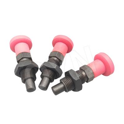 China Automotive Ball Head Manufacturer Direct Machining Precision Aluminum Alloy Spring Plunger Fastener Rotary Binding Plunger for sale