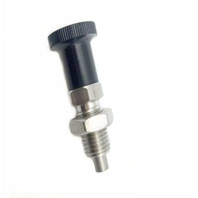 China Retractable Loaded Stainless Steel Spring Plunger Fasteners Stainless Steel Spring Plunger for sale