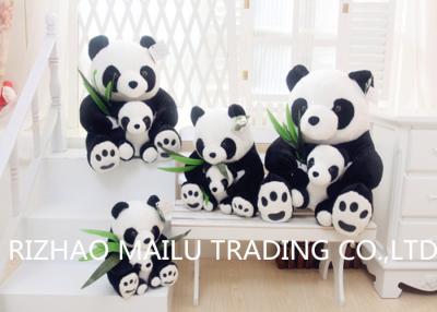 China Panda Mother And Baby PP Cotton Filled Kids Stuffed Toys With Safety EN71 Standards for sale