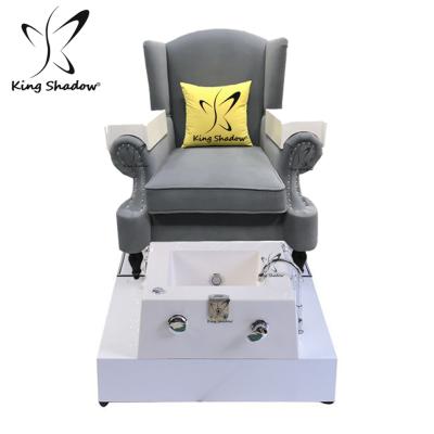 China Modern Luxury King Shade Royal Beauty Salon Furniture Nail Chair Pedicure Bowl Chair Foot Spa Massage Chairs for sale