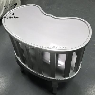 China New modern luxury custom custom furniture salon beauty manicure marble nail table for sale