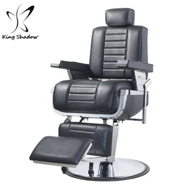 China Wholesale contemporary salon furniture kingshadow barber supplies metal barber chairs vintage barber chair for sale