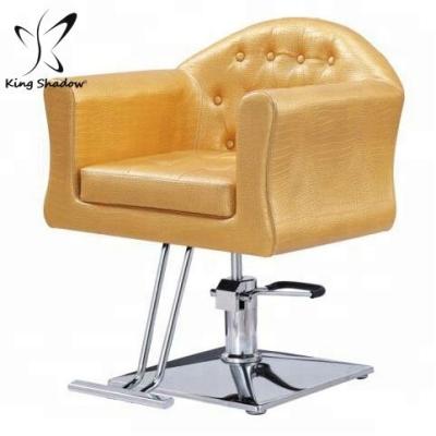 China Wholesale Modern Hairdressing Equipment Metal Barber Shop Portable Barber Chair For Barber Shop for sale