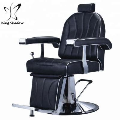 China Newest Durable Leather Barber Chair Barber Equipment And Supplies With Footrest Cover For Recliners for sale