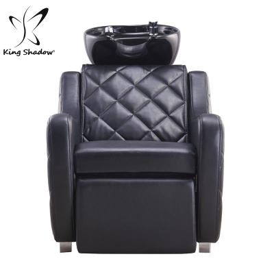 China Kingshadow Comfortable Luxury Shampoo Bowl Chairs Shampoo Bed for sale