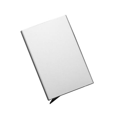 China Wholesale Fashion Pop Up Slim Aluminum Metal Card Holder Credit Card Holder For Sale for sale