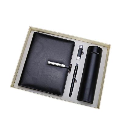 China Fashion promotion business card holder gift set notebook with pen regalo hombre for sale for sale