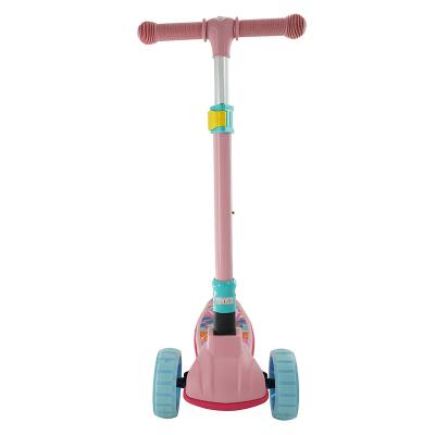 China Toddler Kids Kick Scooter Stunt Scooters 3-Wheel Levels Height Adjustable Scooter With LED Lights Up Wheels For Baby Kids 3-8 Years Old for sale