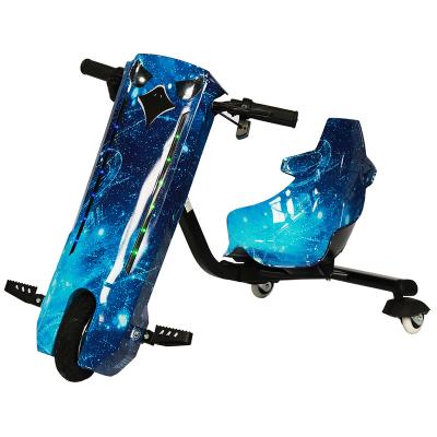 China Hot Selling 3 Wheel 8 Inch Tricycle Scooter Electric Drift Car Shock Absorbing Electric Scooter Birthday Gift For Kids Adults DS-8200B for sale