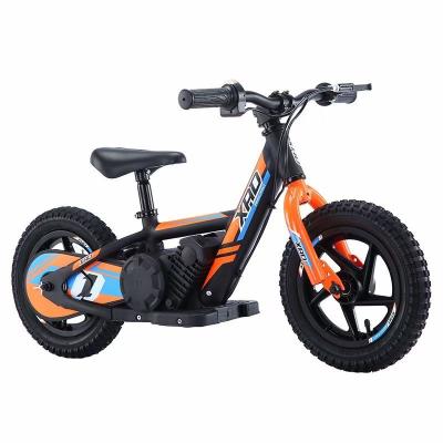 China Other 12 Inch Kids Balance Bike 24V Lithium Battery Electric Aluminum 2 Wheel Balance Bike Kids No Pedal Bike for sale